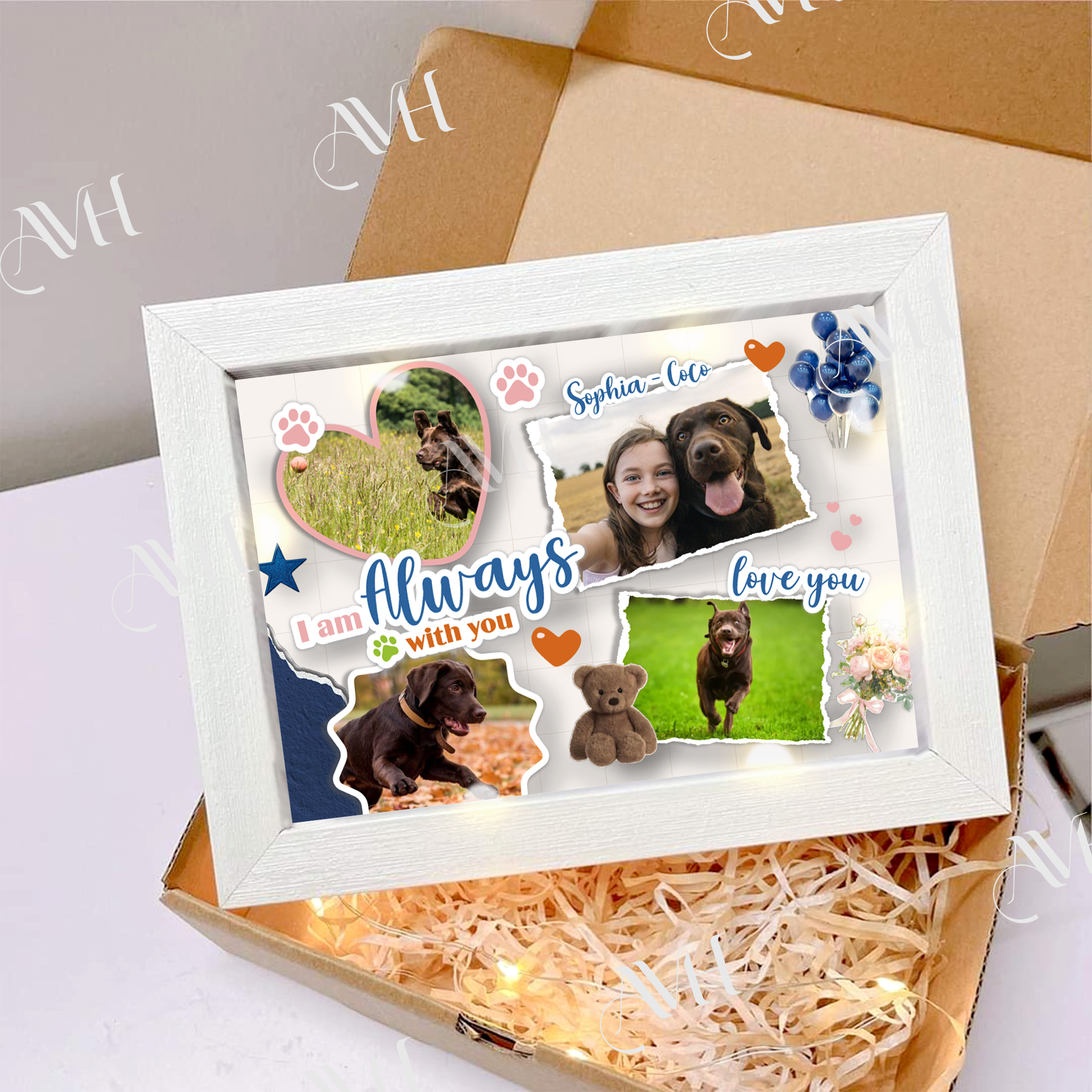 I am always with you - 3D Picture Frame