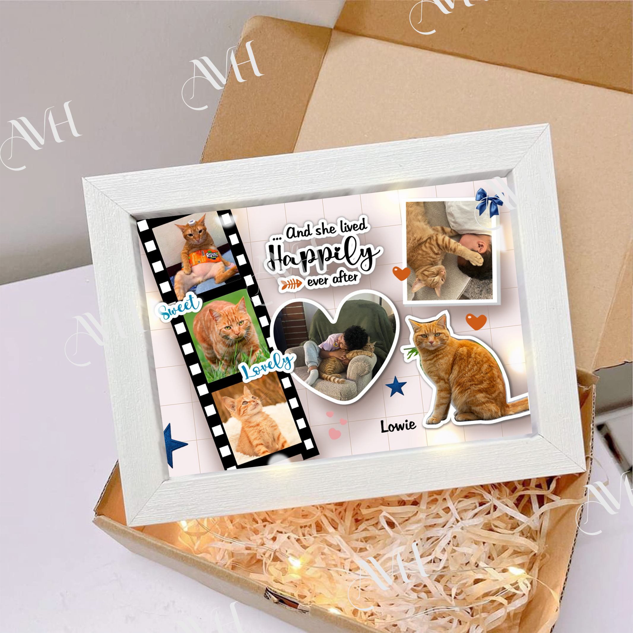 And she lived happily ever after - 3D Picture Frame