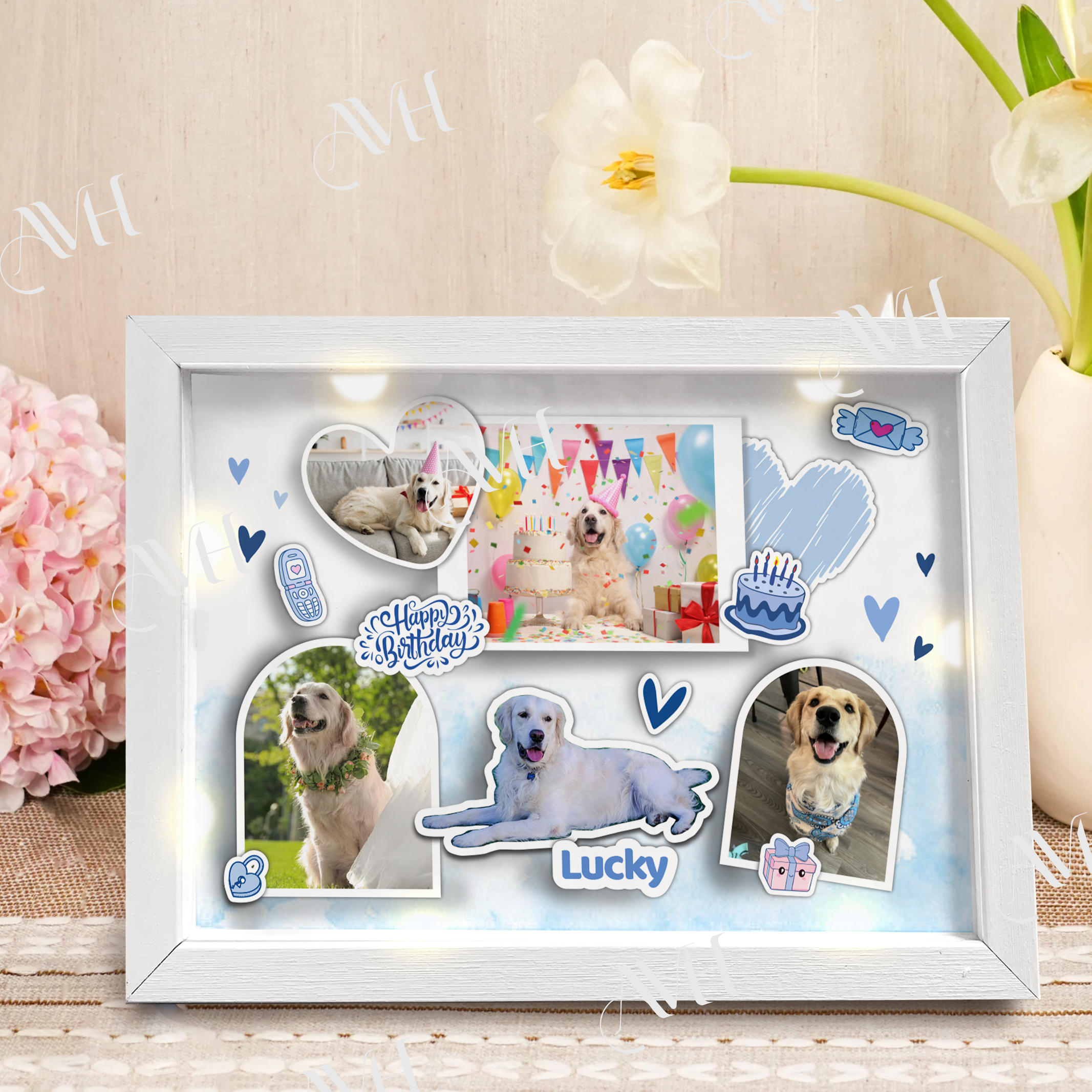 Happy birthday - 3D Picture Frame